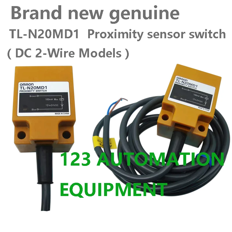 Аутентичный новый Omron TL-N20MD1 прямоугольный датчик приближения переключатель постоянного тока 2-проводной модели 2 м
Аутентичный новый Omron TL-N20MD1 прямоугольный датчик приближения переключатель постоянного тока 2-проводной модели 2 м