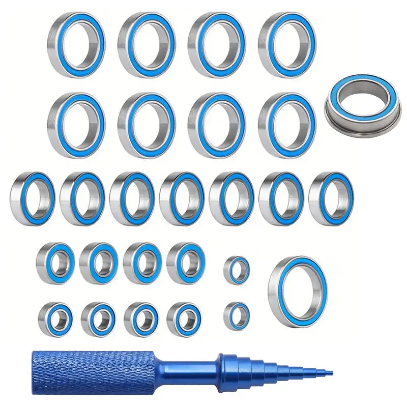 27Pcs Sealed Ball Bearing Kit Steel Waterproof Bearings Upgrade Parts for 1/10 Arrma Big Rock Typhon 3S BLX RC Truck
27Pcs Sealed Ball Bearing Kit Steel Waterproof Bearings Upgrade Parts for 1/10 Arrma Big Rock Typhon 3S BLX RC Truck