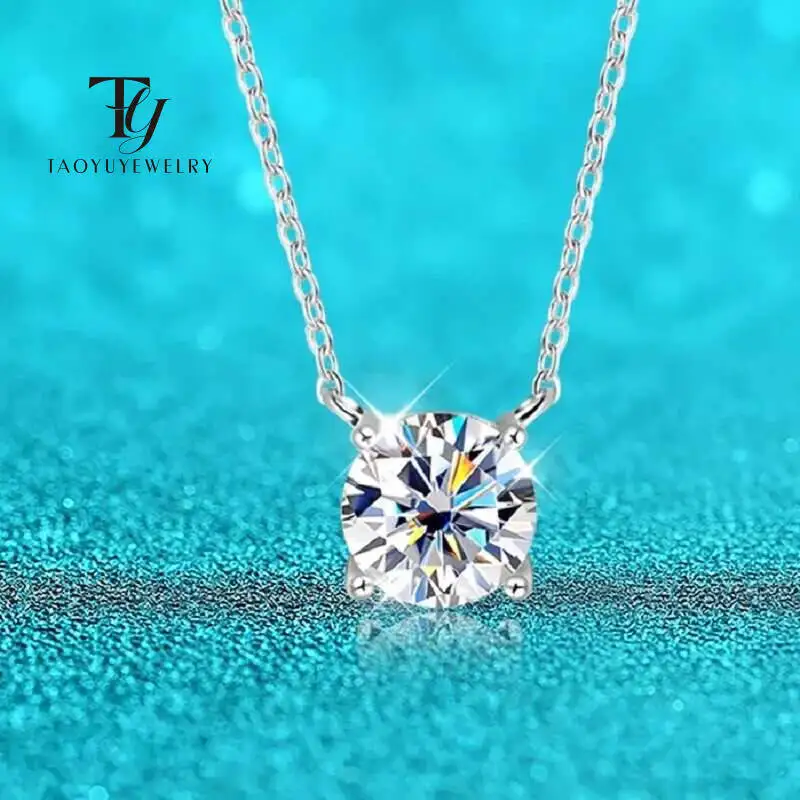 6.5mm 1CT Moissanite Diamond Necklace For Woman Pendant 925 Silver Necklace For Women Chains Party Bridal Wedding Fine Jewelry
6.5mm 1CT Moissanite Diamond Necklace For Woman Pendant 925 Silver Necklace For Women Chains Party Bridal Wedding Fine Jewelry