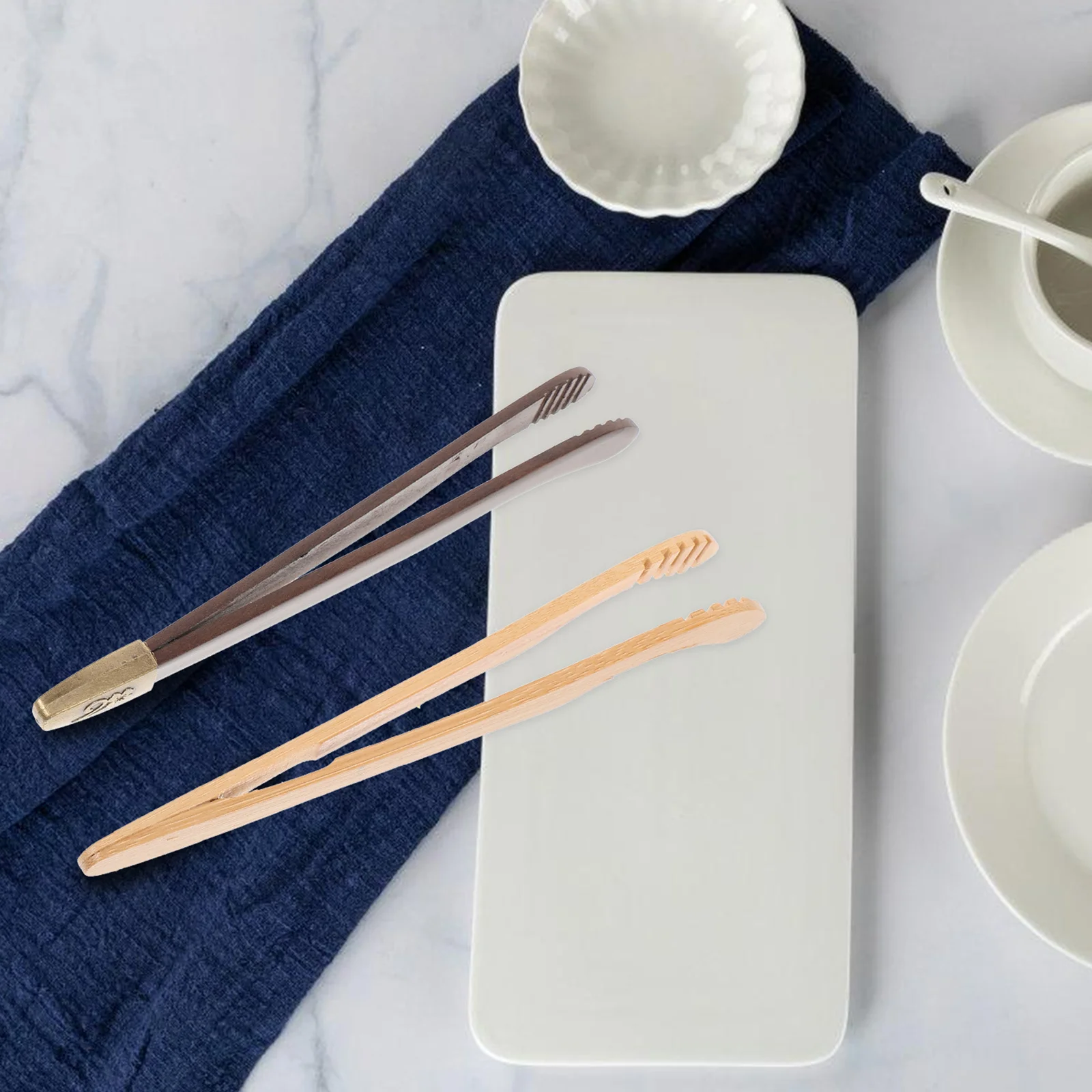 2Pcs Tea Ceremony Clip Set Strong Anti-Scald Tea Clamp Multi-Purpose Kitchen Food Clamp Cup Clip for Kitchen
2Pcs Tea Ceremony Clip Set Strong Anti-Scald Tea Clamp Multi-Purpose Kitchen Food Clamp Cup Clip for Kitchen