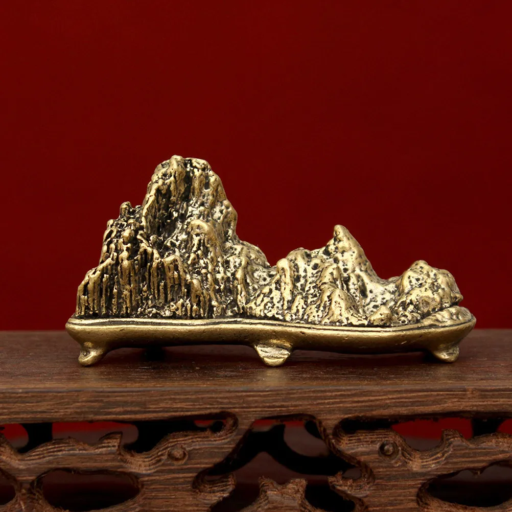 Brass Brush Pen Rest Exquisite Rockery Style Calligraphy Pen Rack for Chinese Writing Brushes Ink Pens Painting Brushes Study
Brass Brush Pen Rest Exquisite Rockery Style Calligraphy Pen Rack for Chinese Writing Brushes Ink Pens Painting Brushes Study