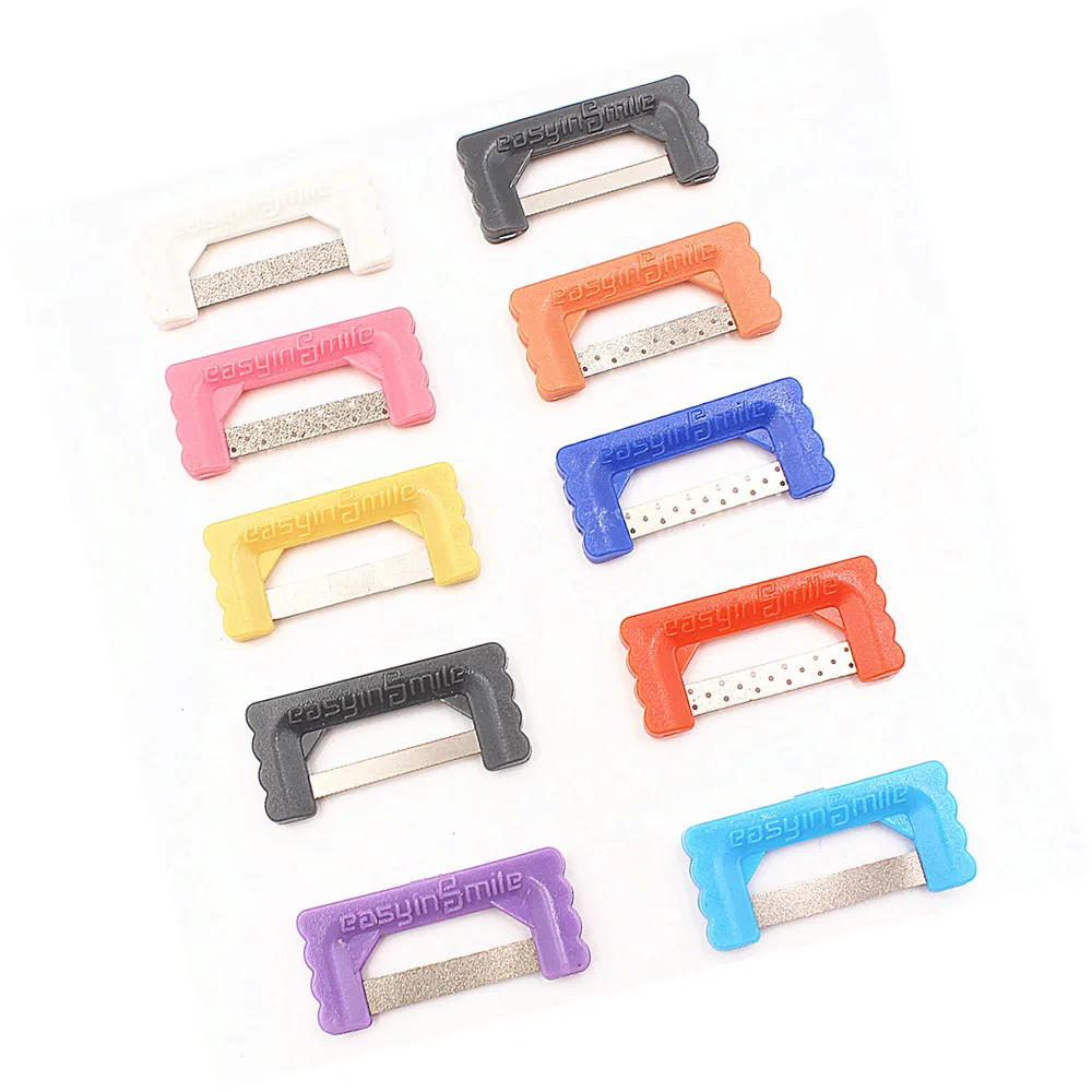 10Pcs Dental proximal decompression IR/IPR kit orthodontic reduction with enamel polishing saw diamond for removal and cleaning
10Pcs Dental proximal decompression IR/IPR kit orthodontic reduction with enamel polishing saw diamond for removal and cleaning