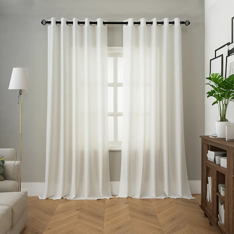 Curtain Solid Stripe Sheer Window Curtain for Living Room Bedroom Decoration Grommet Top 2 Drapes 140x200cmx2 Modern Style
Curtain Solid Stripe Sheer Window Curtain for Living Room Bedroom Decoration Grommet Top 2 Drapes 140x200cmx2 Modern Style