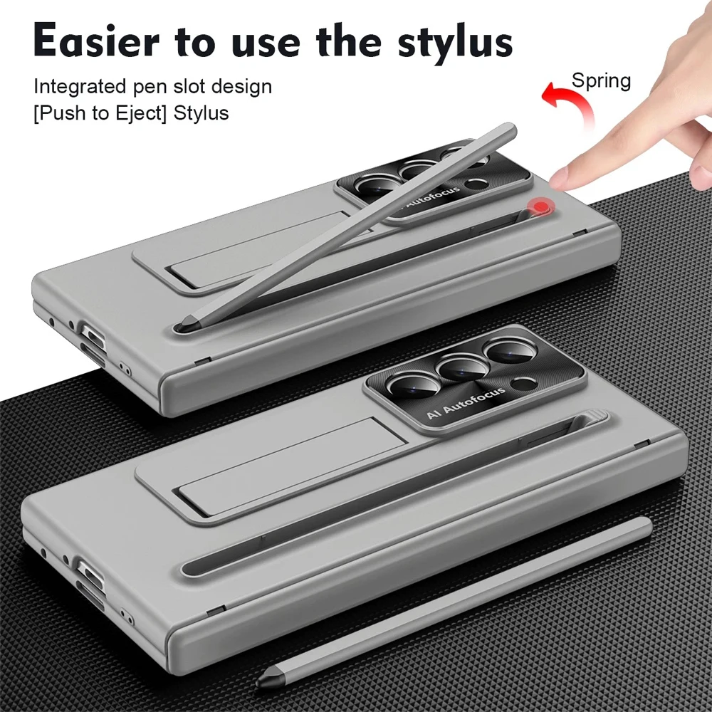 For Samsung Galaxy Z Fold 7 6 5G KickStand Hard PC Case Cover Glass Protector +Stylus Pen Glass Film Protector Cover
For Samsung Galaxy Z Fold 7 6 5G KickStand Hard PC Case Cover Glass Protector +Stylus Pen Glass Film Protector Cover
