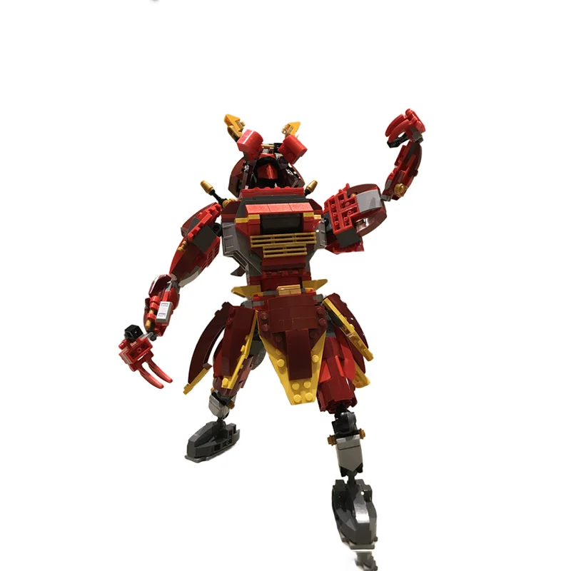 521pcs MOC Samurai Mech Creator Model Building Blocks Christmas Gifts Construction Toy Brick Kids Education DIY Creative Idea
521pcs MOC Samurai Mech Creator Model Building Blocks Christmas Gifts Construction Toy Brick Kids Education DIY Creative Idea