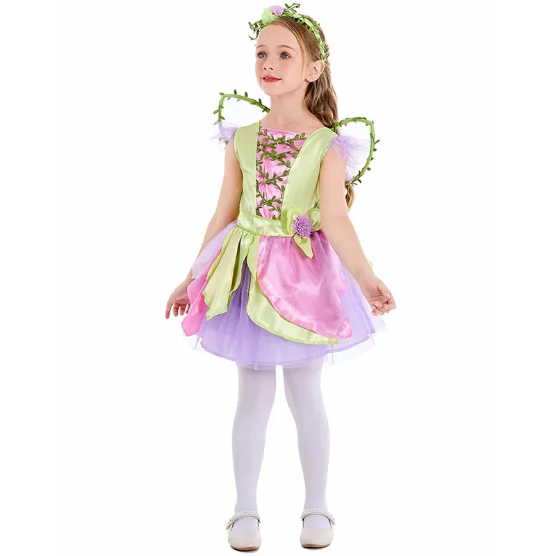 Children Girl Flower Fairy Costume Kids Birthday Party Princess Dress Stage Performance Fairytale Elf Outfits
Children Girl Flower Fairy Costume Kids Birthday Party Princess Dress Stage Performance Fairytale Elf Outfits