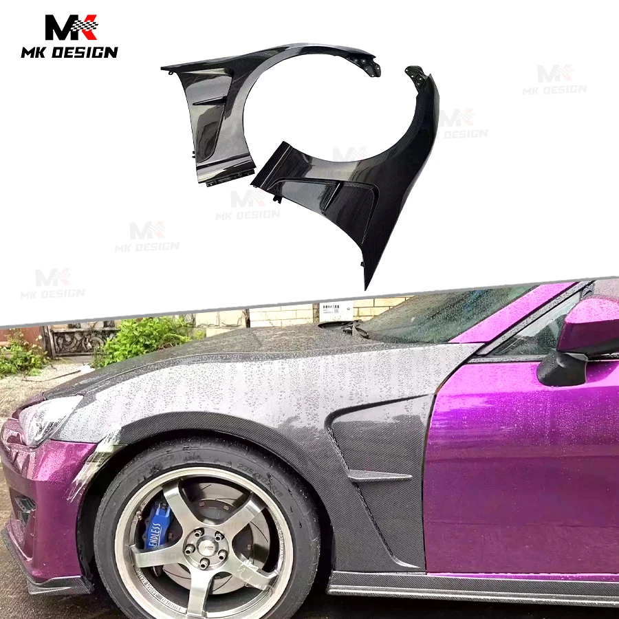 Carbon Fiber Front Fenders Side Fender Flares Body Kits for Toyota 86 BRZ GT86 2013-2019 Auto Decoration Car Styling
Carbon Fiber Front Fenders Side Fender Flares Body Kits for Toyota 86 BRZ GT86 2013-2019 Auto Decoration Car Styling