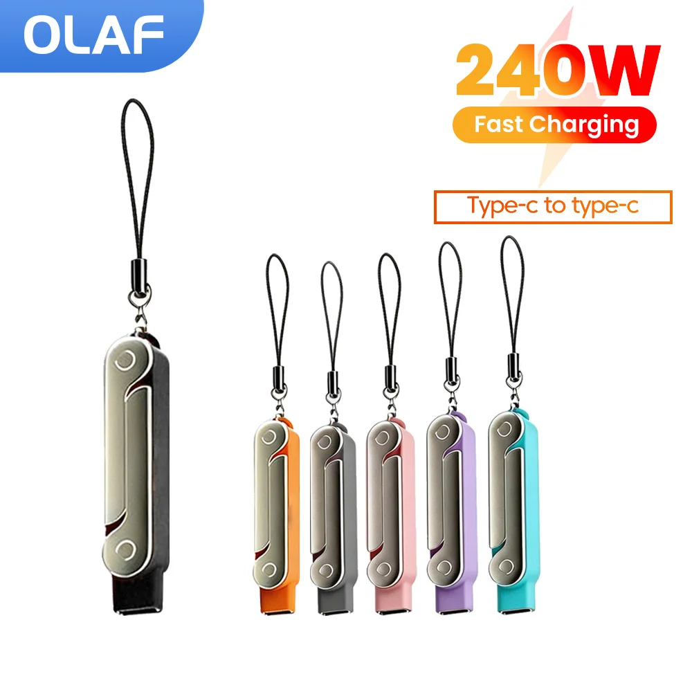 240W Fast Charging Bracket Adapter Portable Type C Male To Type C Female Converter With Foldable Phone Stand for iphone 15 16 17
240W Fast Charging Bracket Adapter Portable Type C Male To Type C Female Converter With Foldable Phone Stand for iphone 15 16 17