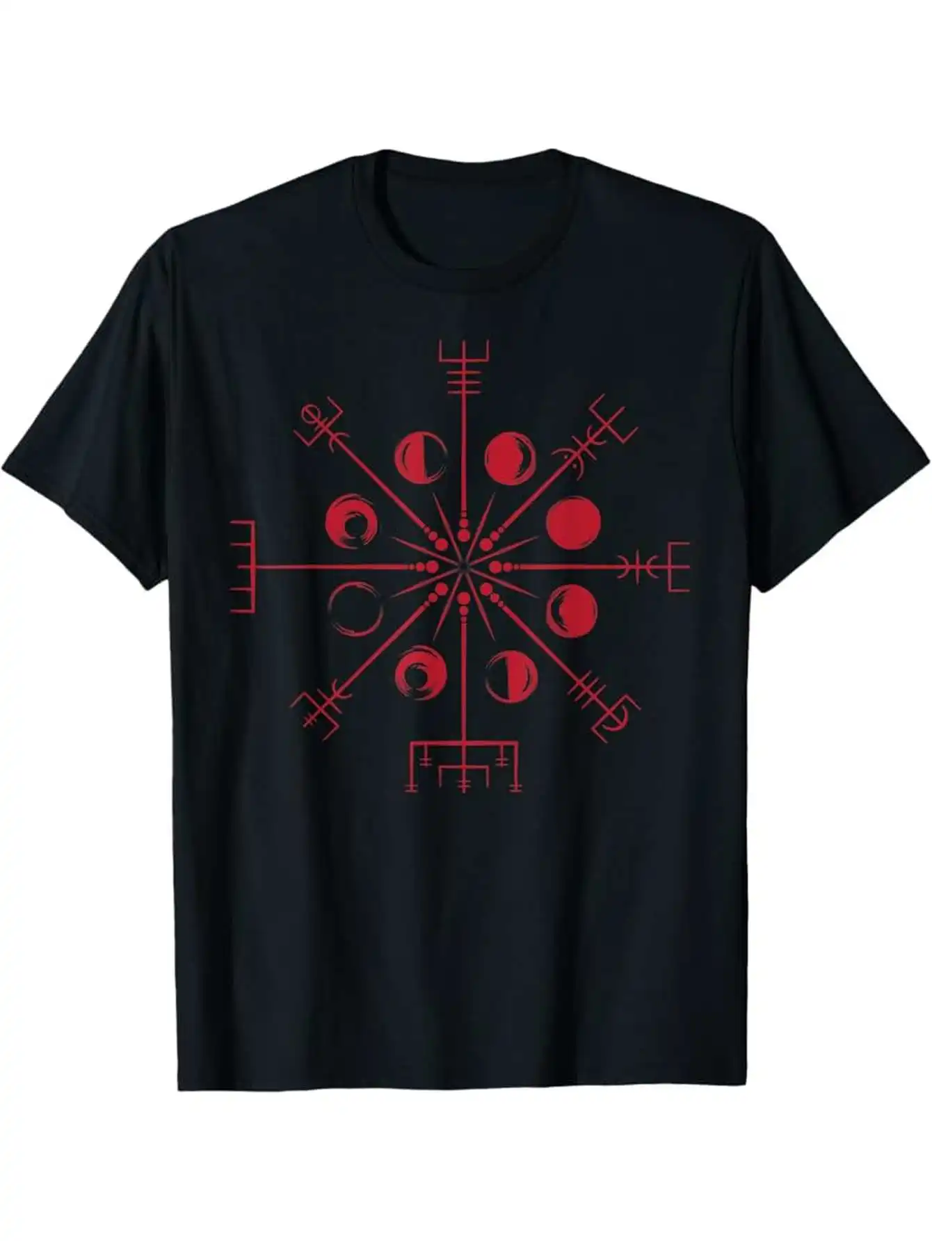 Nordic Warrior Vegvisir Compass Rune Circle T-Shirt 100% Cotton O-Neck Short Sleeve Summer Casual Mens T-shirt Streetwear
Nordic Warrior Vegvisir Compass Rune Circle T-Shirt 100% Cotton O-Neck Short Sleeve Summer Casual Mens T-shirt Streetwear