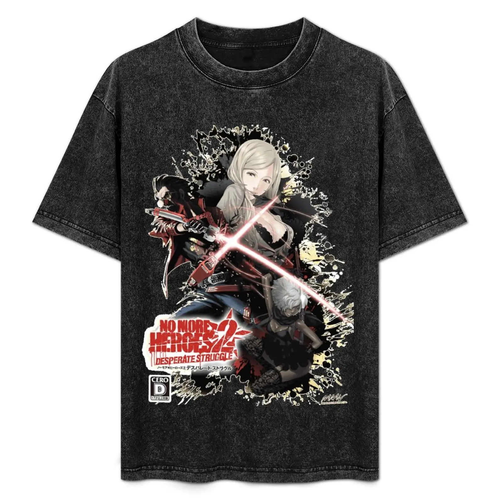 No More Heroes 2 T-Shirt Work Wear Lightweight Tee
No More Heroes 2 T-Shirt Work Wear Lightweight Tee