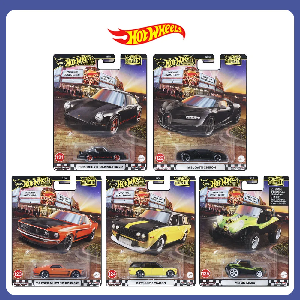 Mattel Hot Wheels Boulevard GJT68 Bugatti Chiron Ford Mustang Datsun 510 Meyers Manx Премиум литая под давлением модель автомобиля игрушки
Mattel Hot Wheels Boulevard GJT68 Bugatti Chiron Ford Mustang Datsun 510 Meyers Manx Премиум литая под давлением модель автомобиля игрушки