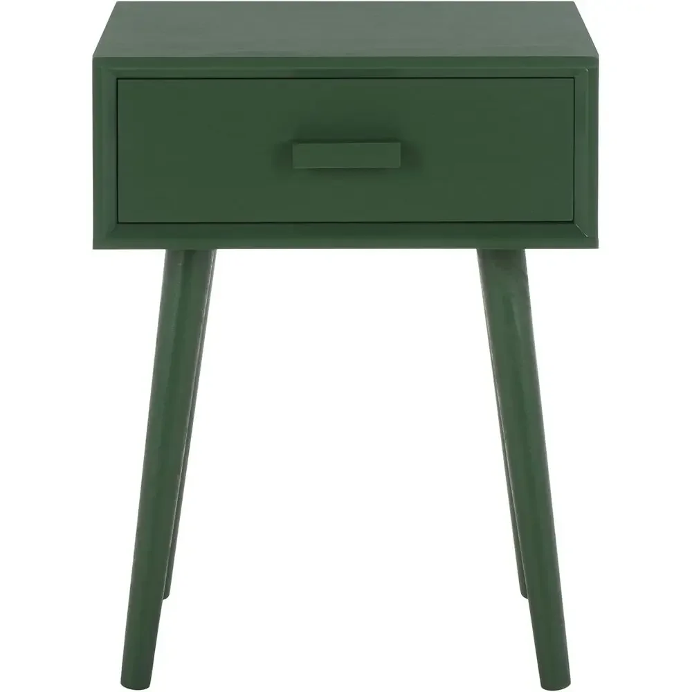 Mid-Century Modern Green Accent Table, Elegant 1 Drawer Design (ACC5702E)
Mid-Century Modern Green Accent Table, Elegant 1 Drawer Design (ACC5702E)