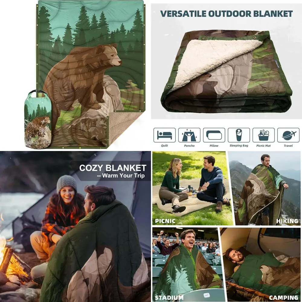 Сверхлегкое одеяло для кемпинга с подкладкой из шерпы, 78x56, теплое и мягкое для приключений в холодную погоду
Сверхлегкое одеяло для кемпинга с подкладкой из шерпы, 78x56, теплое и мягкое для приключений в холодную погоду