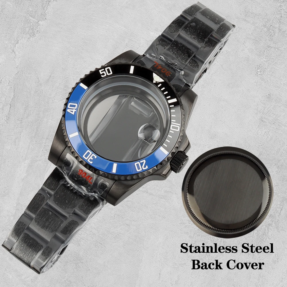 For 40mm Submariner NH35 Watch Case Solid Oyster Bracelet Fit NH34 NH35 NH36 NH38 Movement 28.5mm Dial Steel Black Watch Case
For 40mm Submariner NH35 Watch Case Solid Oyster Bracelet Fit NH34 NH35 NH36 NH38 Movement 28.5mm Dial Steel Black Watch Case