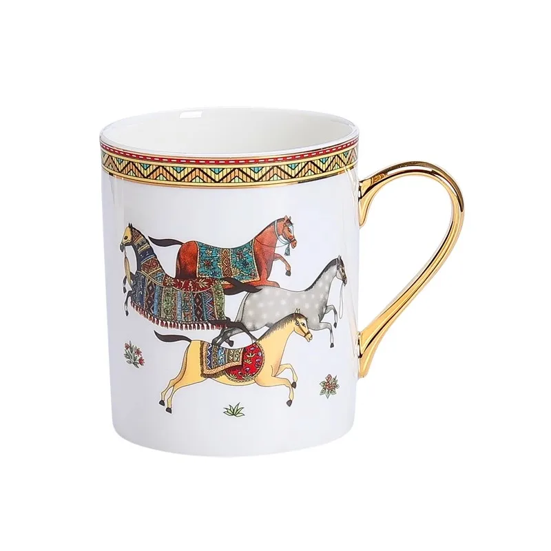 European mug coffee bone china cup hotel office household ceramic water cup household
European mug coffee bone china cup hotel office household ceramic water cup household