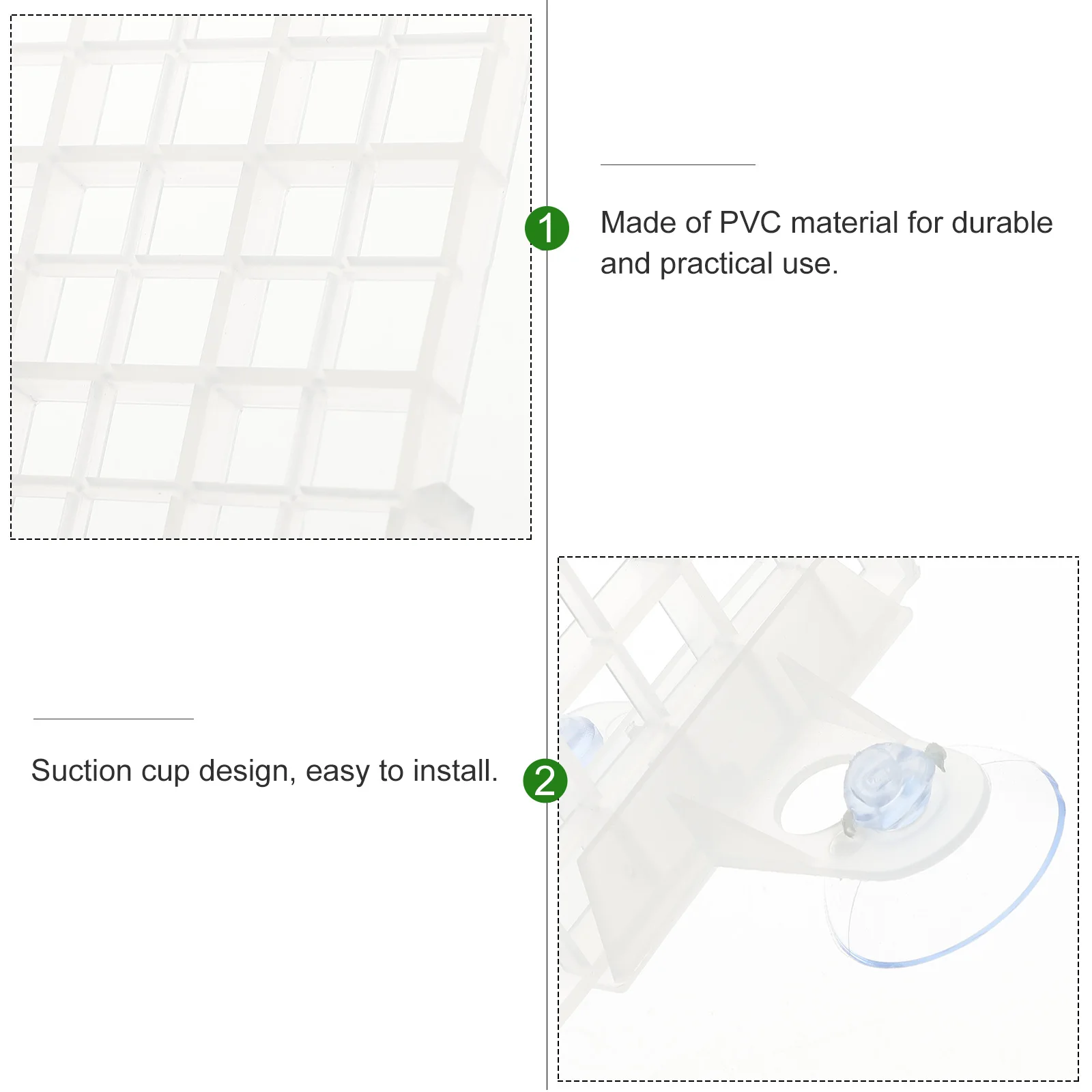 4pcs Aquarium Panel Lattice Plate Fish Tank Divider Spliced Grating Aquarium Supplies Pet Supplies Durable Practical
4pcs Aquarium Panel Lattice Plate Fish Tank Divider Spliced Grating Aquarium Supplies Pet Supplies Durable Practical