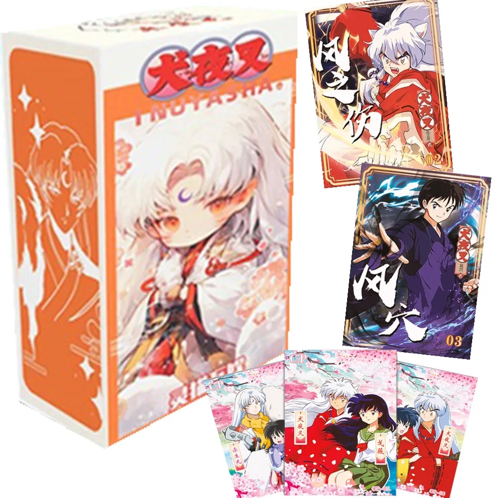 Оригинальные Карты Inuyasha для фанатов волшебное приключение аниме Figuer Miroku Sesshoumaru ограниченная Милая карта MCP детские игрушки подарки на день рождения
Оригинальные Карты Inuyasha для фанатов волшебное приключение аниме Figuer Miroku Sesshoumaru ограниченная Милая карта MCP детские игрушки подарки на день рождения