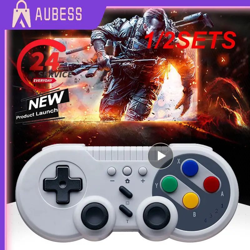 1/2SETS Game Controller Mini Turbo Function Wireless Handle Dual Rocker For Snes For Classic Gamepad 2.4g
1/2SETS Game Controller Mini Turbo Function Wireless Handle Dual Rocker For Snes For Classic Gamepad 2.4g