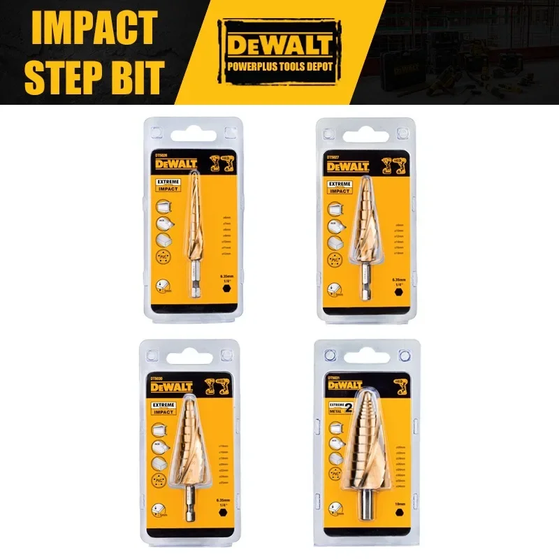 DEWALT DT5026 DT5027 DT5030 DT5031 Impact Step Bit Power Tool Accessories For Drill Driver
DEWALT DT5026 DT5027 DT5030 DT5031 Impact Step Bit Power Tool Accessories For Drill Driver