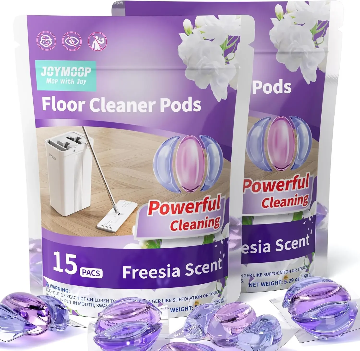 Floor Cleaner for Mopping, 30 PCS Mopping Solution, Hardwood Floor Cleaner, Works Perfectly with Mop Bucket
Floor Cleaner for Mopping, 30 PCS Mopping Solution, Hardwood Floor Cleaner, Works Perfectly with Mop Bucket