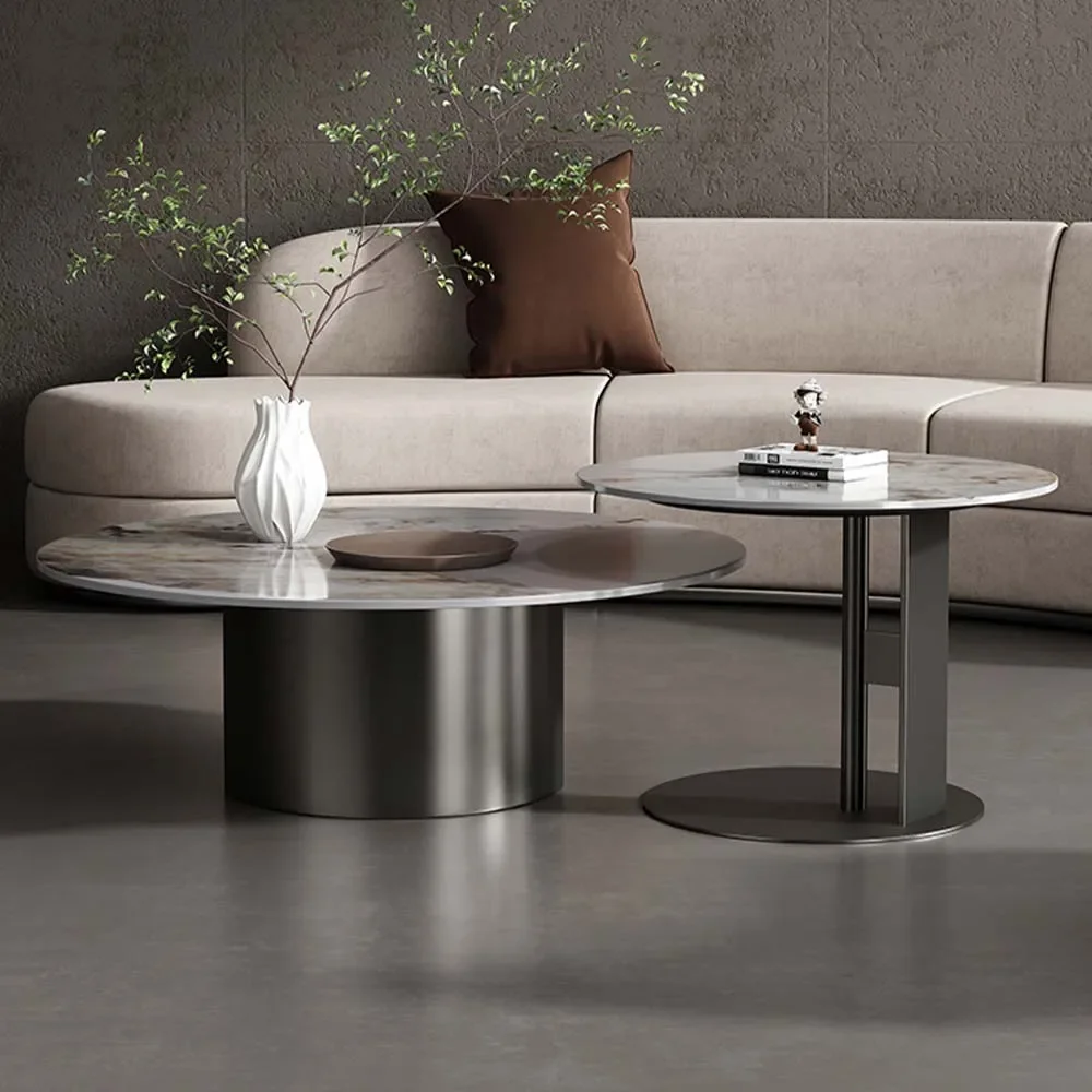 Italian Luxury Style Round Sintered Stone Table Top Coffee Table Set Villa Living Room Coffee Table
Italian Luxury Style Round Sintered Stone Table Top Coffee Table Set Villa Living Room Coffee Table