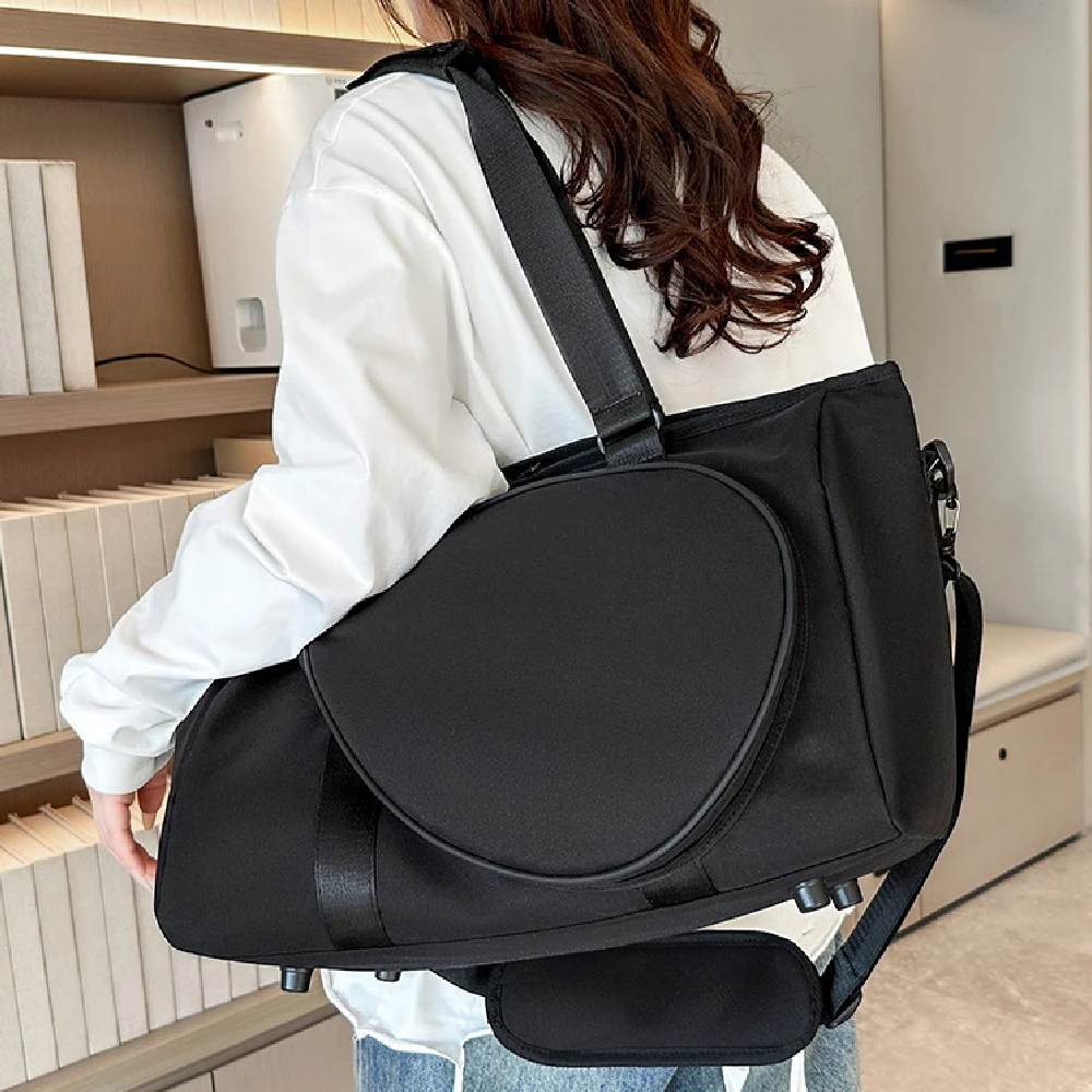 Tennis Travel Weekend Bag Women Exterior Drawstring Racket Pocket Shoe Compartment Wet Laptop Pockets
Tennis Travel Weekend Bag Women Exterior Drawstring Racket Pocket Shoe Compartment Wet Laptop Pockets