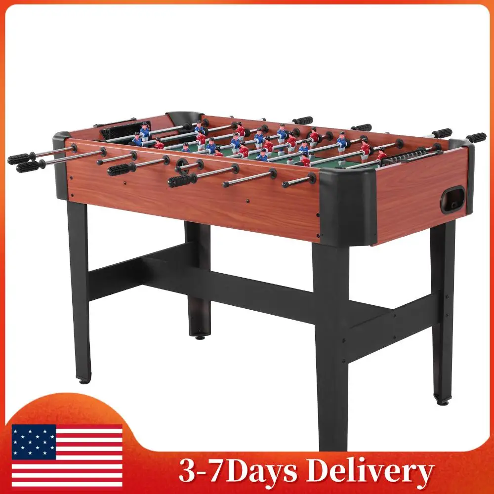 47-дюймовый аркадный настольный футбол с счетчиком очков, соревновательный размер, сбалансированный и уравномерный по весу, для взрослых мужчин
47-дюймовый аркадный настольный футбол с счетчиком очков, соревновательный размер, сбалансированный и уравномерный по весу, для взрослых мужчин