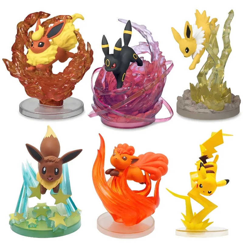 Pokemon Blind Box Toys Battle Scene Anime Figure Pikachu Eevee Vulpix Umbreon Flareon Jolteon Doll Toys Collect Ornaments
Pokemon Blind Box Toys Battle Scene Anime Figure Pikachu Eevee Vulpix Umbreon Flareon Jolteon Doll Toys Collect Ornaments