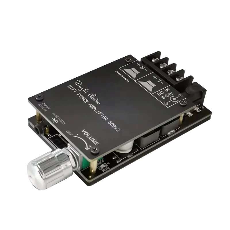 Цифровой аудио усилитель мощности Bluetooth 5,0 2X50W для динамиков 30 Вт-200 Вт Hifi стерео TPA3116D2 Aux Плата усилителя
Цифровой аудио усилитель мощности Bluetooth 5,0 2X50W для динамиков 30 Вт-200 Вт Hifi стерео TPA3116D2 Aux Плата усилителя