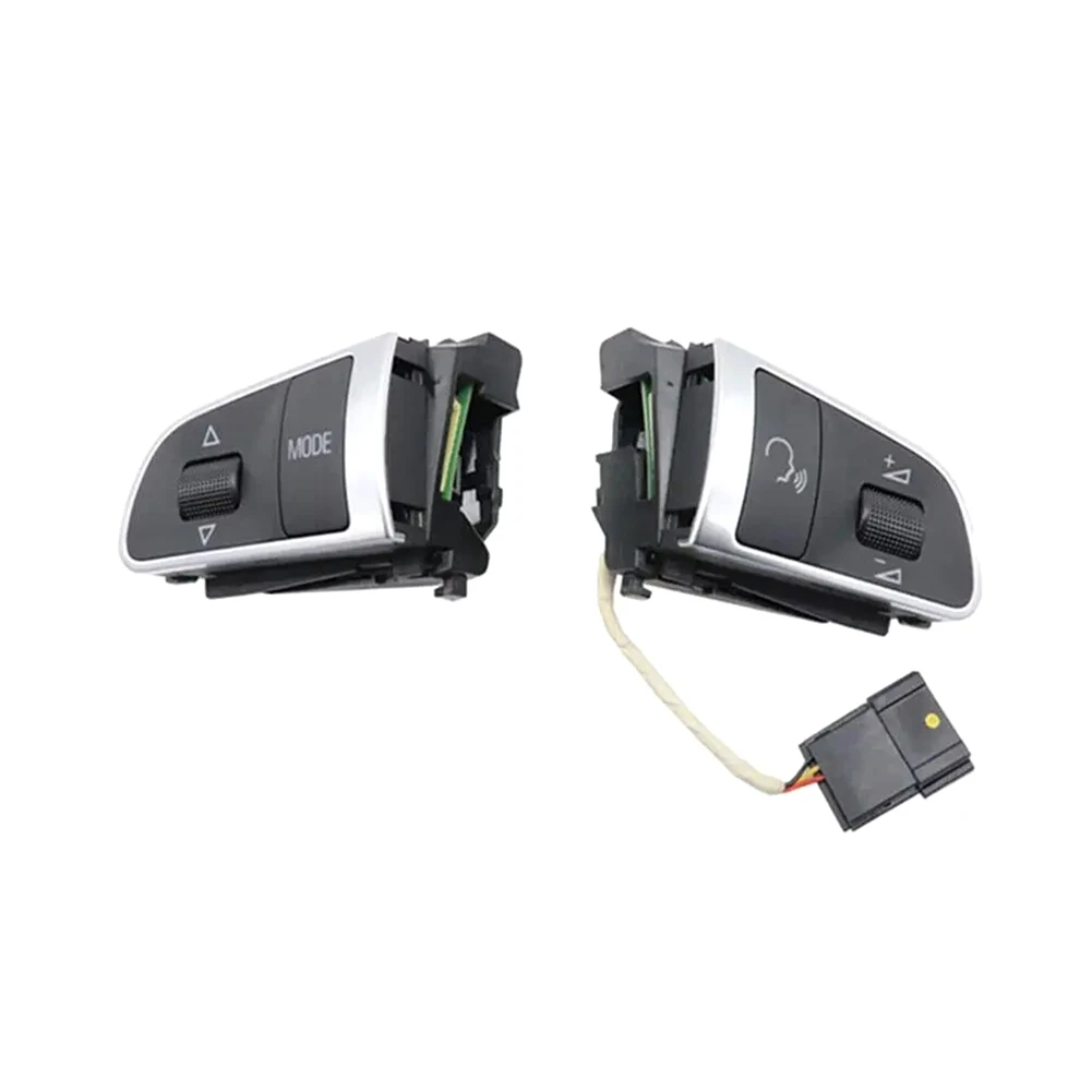 L&R Steering Wheel Buttons MFSW Control Switch Cruise Control Switch For Q5 Q7 A3 A4 A5 A8L A7 A6 C6 A8 S5 S8 Replacement
L&R Steering Wheel Buttons MFSW Control Switch Cruise Control Switch For Q5 Q7 A3 A4 A5 A8L A7 A6 C6 A8 S5 S8 Replacement