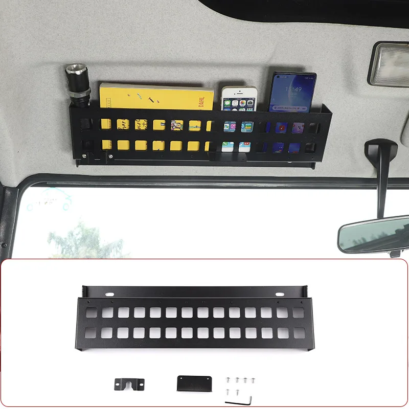 Aluminum alloy Car Front Sun Visor Multifunctional Storage Frame For Land Rover Defender 90 110 2004-2019 Car Accessories
Aluminum alloy Car Front Sun Visor Multifunctional Storage Frame For Land Rover Defender 90 110 2004-2019 Car Accessories