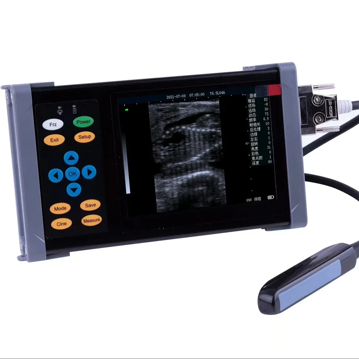 MT MEDICAL Smart ultrasound system handheld high strength aluminum alloy metal shell equipped with a belt and a lens hood
MT MEDICAL Smart ultrasound system handheld high strength aluminum alloy metal shell equipped with a belt and a lens hood
