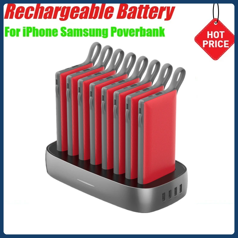 Коммерческая зарядная станция Power Bank Multi Device для отеля и офиса с 8-портовой зарядной станцией Стандартная быстрая зарядка
Коммерческая зарядная станция Power Bank Multi Device для отеля и офиса с 8-портовой зарядной станцией Стандартная быстрая зарядка