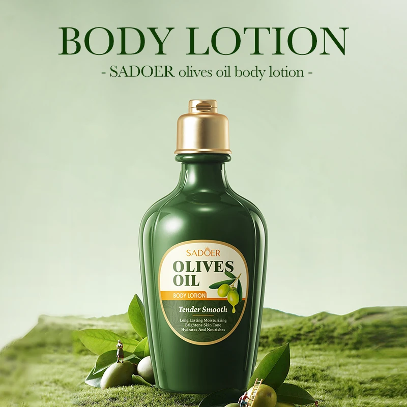 SADOER Olive Oil Body Lotion Non-Greasy Fast Absorbing Body Lotion Deep Moisturizing Nourishing Cream for Dry Skin
SADOER Olive Oil Body Lotion Non-Greasy Fast Absorbing Body Lotion Deep Moisturizing Nourishing Cream for Dry Skin