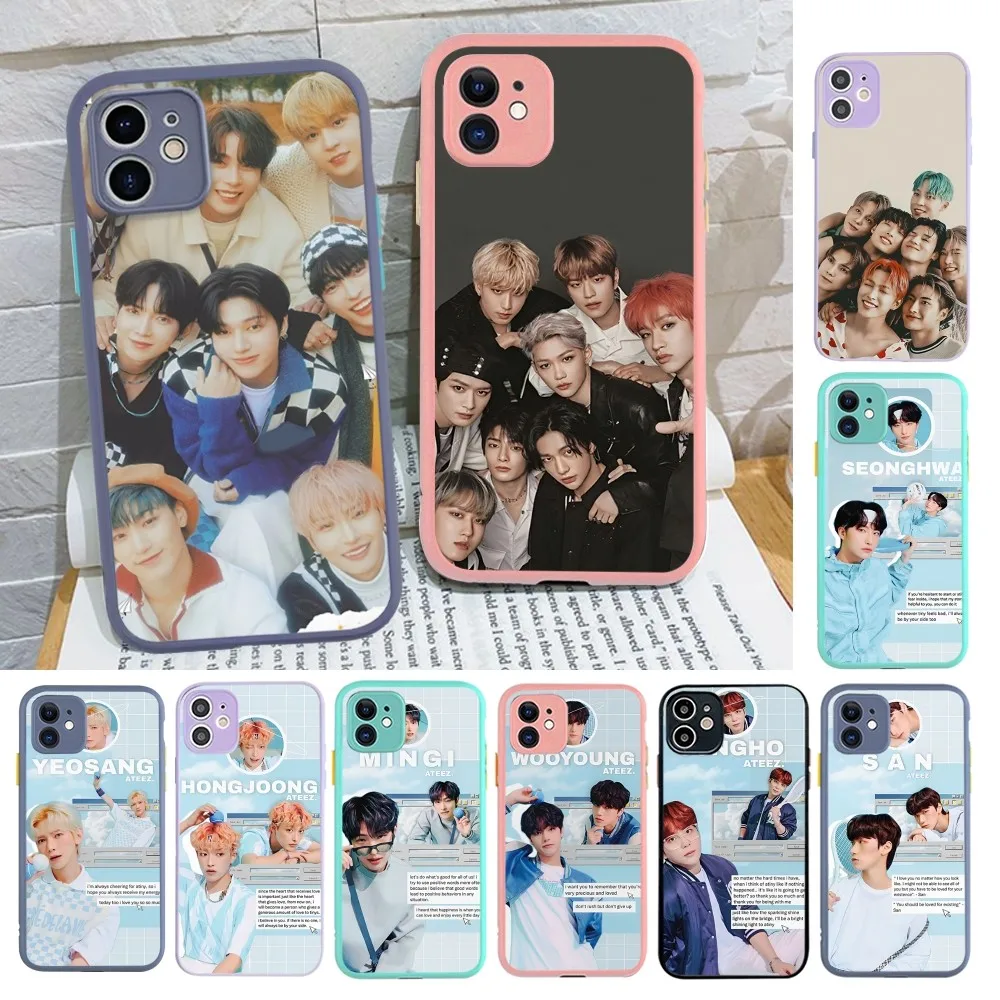 A-ATEEZS kpop boys group Phone Case for iPhone 14 11 12 13 Mini Pro Max 8 7 Plus X XR XS MAX Translucent Matte Cover
A-ATEEZS kpop boys group Phone Case for iPhone 14 11 12 13 Mini Pro Max 8 7 Plus X XR XS MAX Translucent Matte Cover
