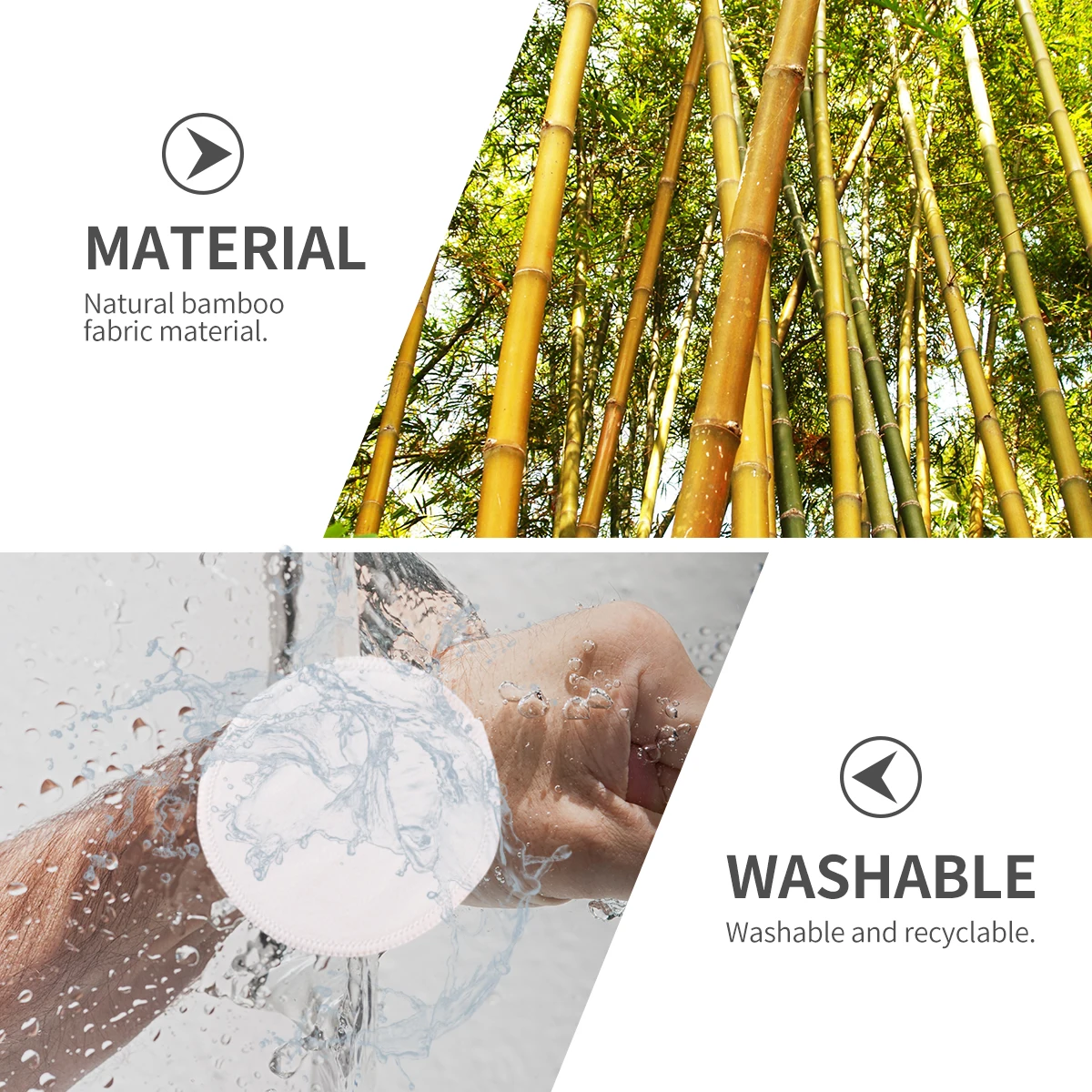 6 Pcs Makeup Remover Pad Set Facial Puff Bamboo Fiber Pads Resuable Face Accessories
6 Pcs Makeup Remover Pad Set Facial Puff Bamboo Fiber Pads Resuable Face Accessories