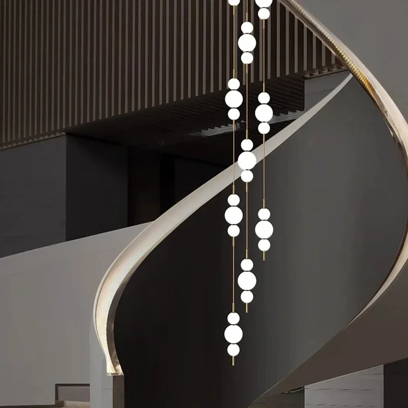 Modern Designer Acrylic Ball Chandelier for Living Room Hotel Bedroom Pendant Lamp Home Decor Indoor Lighting Lusters Fixture
Modern Designer Acrylic Ball Chandelier for Living Room Hotel Bedroom Pendant Lamp Home Decor Indoor Lighting Lusters Fixture