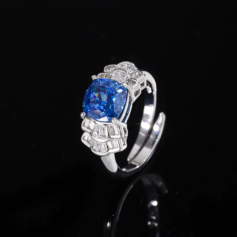 Jewelry Copper Inlaid Hot Sale High Carbon Diamond Ice Flower Cut Ring Bow Diamond Ring Main Stone 8*8
Jewelry Copper Inlaid Hot Sale High Carbon Diamond Ice Flower Cut Ring Bow Diamond Ring Main Stone 8*8