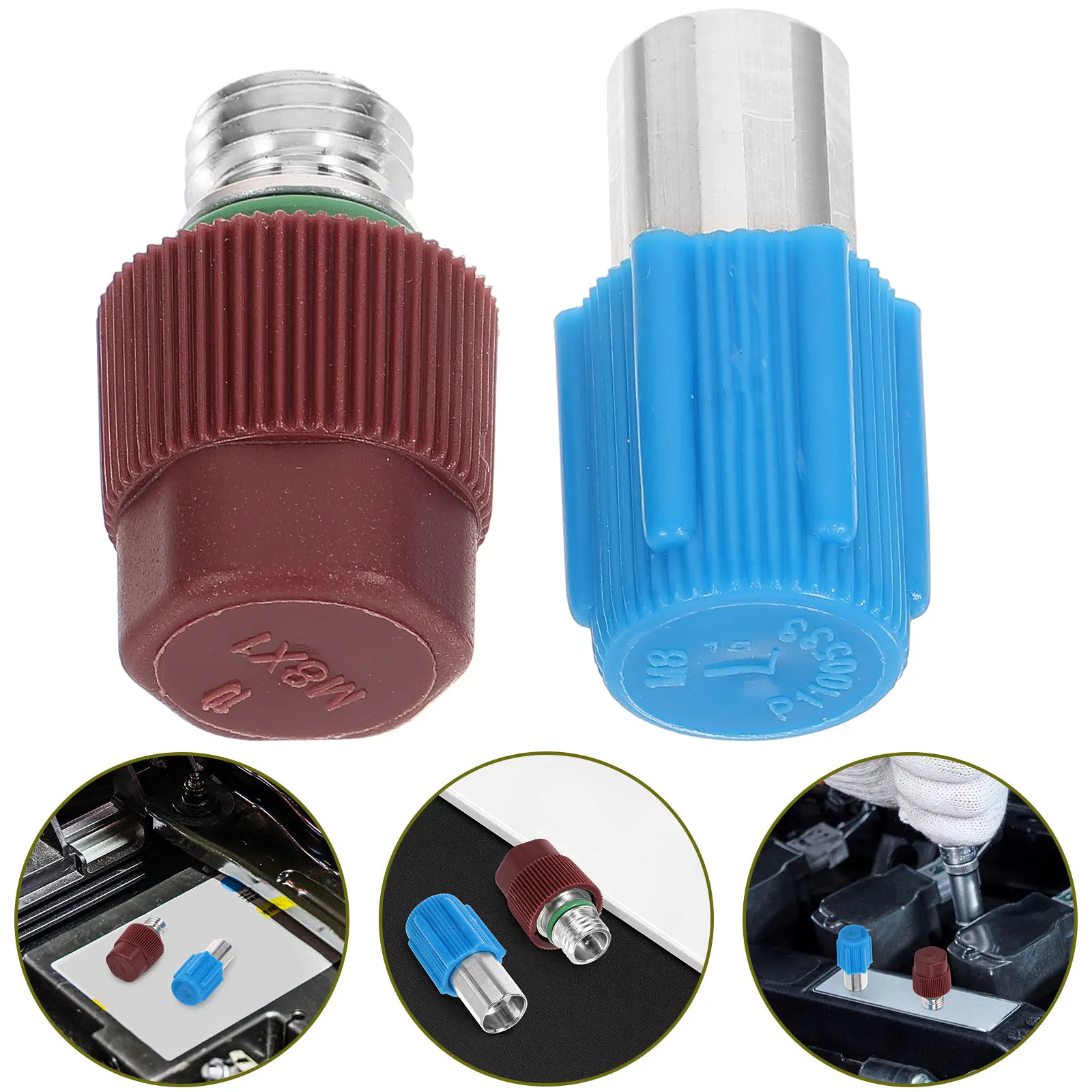 1Pair Stainless Steel Refrigerant Hose Adapter for Air Conditioner R134a R410a Systems Wide Compatibility Leakproof
1Pair Stainless Steel Refrigerant Hose Adapter for Air Conditioner R134a R410a Systems Wide Compatibility Leakproof