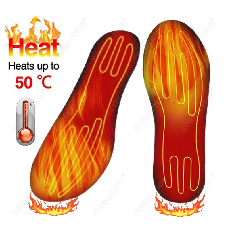USB Heated Shoe Insoles Foot Warming Pad Feet Warmer Sock Pad Winter Outdoor Sports Heating Insole Winter Warm Toes
USB Heated Shoe Insoles Foot Warming Pad Feet Warmer Sock Pad Winter Outdoor Sports Heating Insole Winter Warm Toes