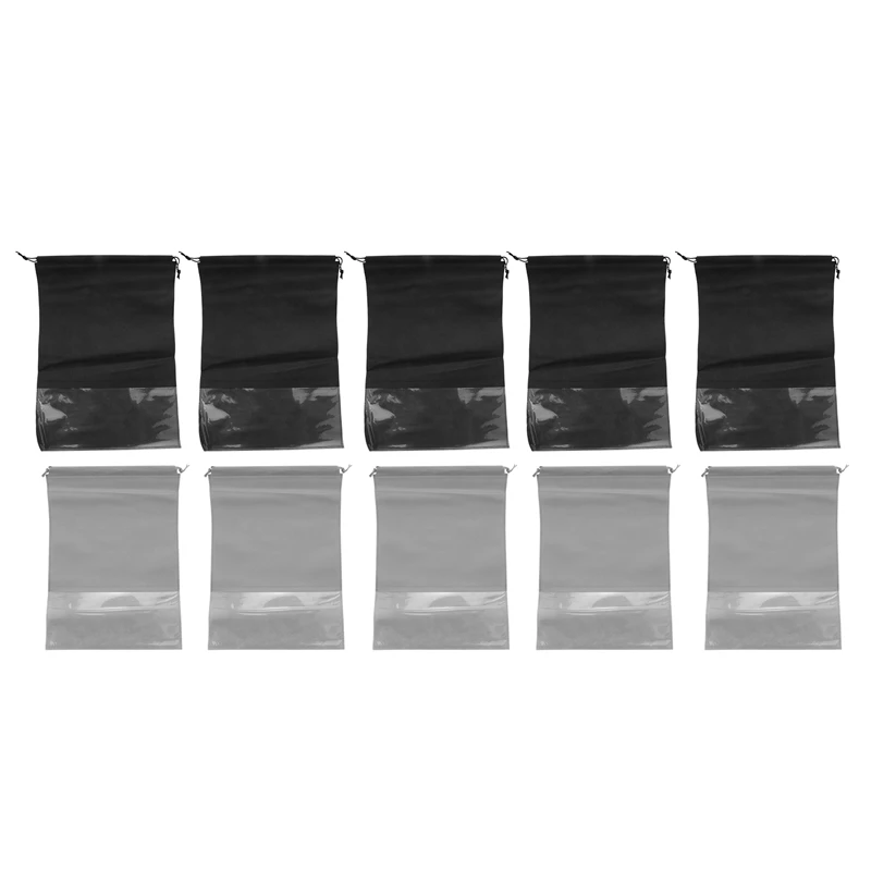 20PCS Travel Shoe Bags, Large Shoes Pouch Packing Organizers, Non-Woven Shoe Storage With Thick Rope Black+Gray
20PCS Travel Shoe Bags, Large Shoes Pouch Packing Organizers, Non-Woven Shoe Storage With Thick Rope Black+Gray