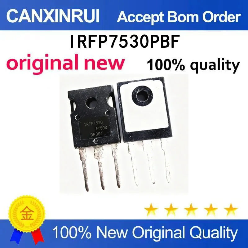 (5-100 pieces)Brand new original IRFP7530PBF IRFP7530 TO-247 60V 195A spot chip IC
(5-100 pieces)Brand new original IRFP7530PBF IRFP7530 TO-247 60V 195A spot chip IC