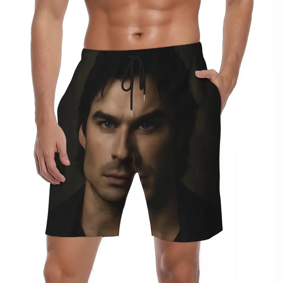 The Vampire Diaries Damon Salvatore TV Series Board Shorts Sportswear Board Short Pants Males Quick Dry Hawaii Swimming Trunks
The Vampire Diaries Damon Salvatore TV Series Board Shorts Sportswear Board Short Pants Males Quick Dry Hawaii Swimming Trunks