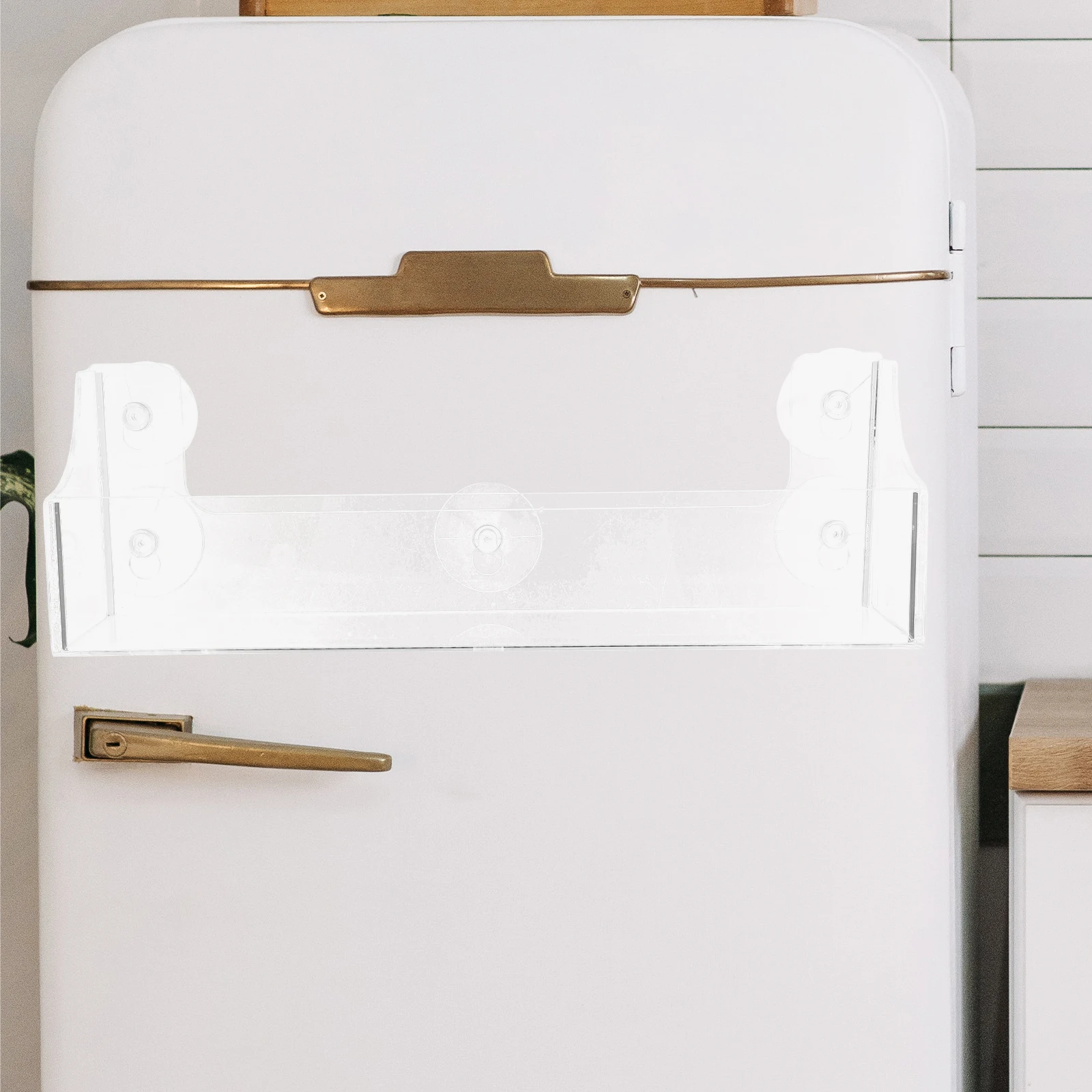 Clear Acrylic Suction Cup Spice Rack Refrigerator Organizer Wall Mounted Shelf Bottle Display Kitchen Storage Fridge Spice Rack
Clear Acrylic Suction Cup Spice Rack Refrigerator Organizer Wall Mounted Shelf Bottle Display Kitchen Storage Fridge Spice Rack