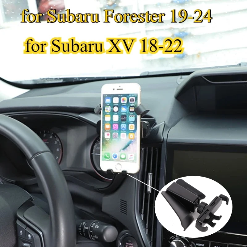 Suitable for Subaru Forester 19-24 XV 18-22 ABS Black Car Dashboard Phone Holder Navigation Holder Trim Interior Car Accessories
Suitable for Subaru Forester 19-24 XV 18-22 ABS Black Car Dashboard Phone Holder Navigation Holder Trim Interior Car Accessories
