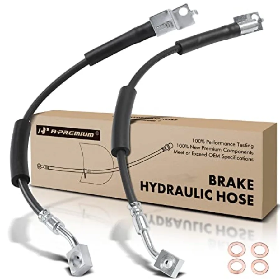 Brake Hydraulic Hose Compatible with Models - Cherokee, Comanche, Grand Cherokee, Grand Wagoneer, TJ, Wrangler, Wagoneer - Repl
Brake Hydraulic Hose Compatible with Models - Cherokee, Comanche, Grand Cherokee, Grand Wagoneer, TJ, Wrangler, Wagoneer - Repl