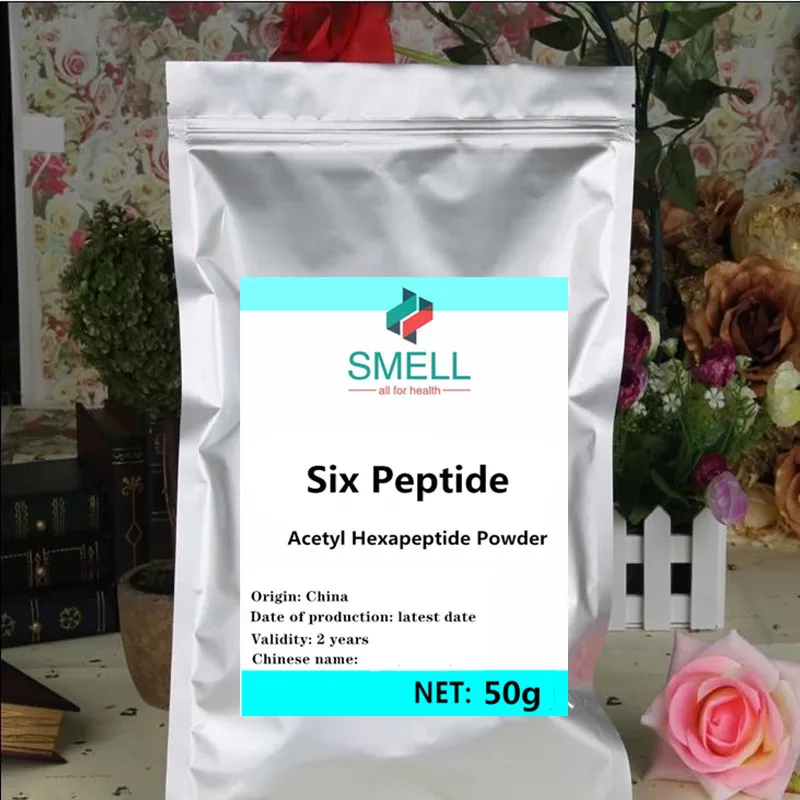Unleash the Power of Six Peptide Powder: Acetyl Hexapeptide for Wrinkle - Free, Firm and Radiant Skin. Target Dynamic Wrinkles,
Unleash the Power of Six Peptide Powder: Acetyl Hexapeptide for Wrinkle - Free, Firm and Radiant Skin. Target Dynamic Wrinkles,