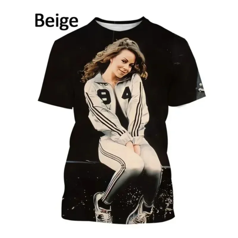 3D Printed Unisex Clothing by Singer Mariah Carey Instant Dry Breathable Sport Men Plus Size Camiseta Deportiva Hombre
3D Printed Unisex Clothing by Singer Mariah Carey Instant Dry Breathable Sport Men Plus Size Camiseta Deportiva Hombre