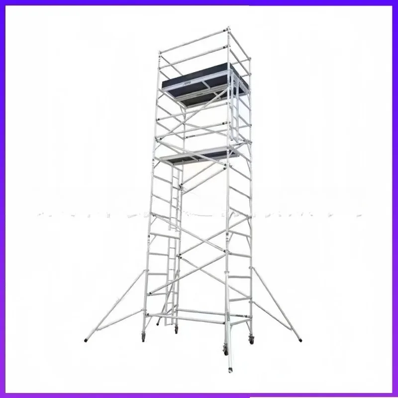 All-aluminum double-width straight ladder inclined ladder conforms to the national
All-aluminum double-width straight ladder inclined ladder conforms to the national