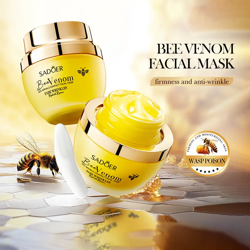Bee venom anti wrinkle moisturizing firming moisturizing facial mask moisturizing essence moisturizing skin care
Bee venom anti wrinkle moisturizing firming moisturizing facial mask moisturizing essence moisturizing skin care
